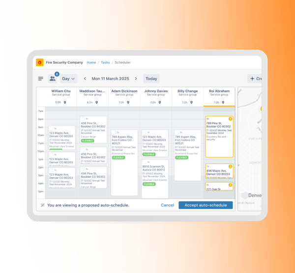 fire inspection scheduling software